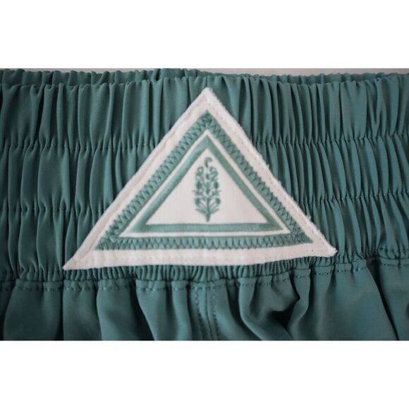 Free People Movement OB1340870 Women Sz XS Green Next Round Smocked Waist Shorts - Picture 9 of 11